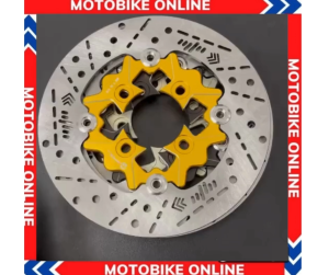 Đĩa thắng trước 220mm Thương hiệu NVM mẫu S2 gắn các dòng xe 4 lỗ thông dụng