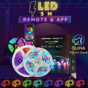 Đèn LED 10m RGB Chống Nước 16 triệu Màu Điều Khiển APP Điện Thoại Nháy Theo Nhạc - Dây LED RGB Trang Trí Decor Phòng