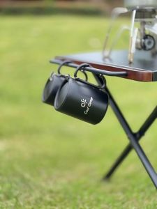 แก้วสแตนเลส Coolcamp เก็บอูจับคาราบิเนอร์ พร้อมฝาปิด สำหรับการสัมผัส และฝากสินค้าสดจากไทย