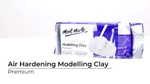 Đất sét tự khô Đất nặn Air Hardening Modelling Clay Mont Marte 500g-2kg