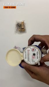 Phú Thịnh - Đồng Hồ Nước Kiểm Định (DN15) Phi 21 mm  BH 12 tháng