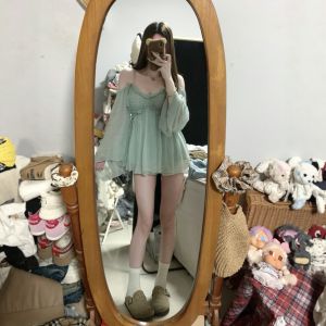 CHANGTONG | Chic Designer Off-Shoulder Chiffon Dress