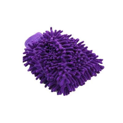 Car Wash Gloves Chenille Glove Plush Rags Thickened Double-sided Car Supplies Cleaning Tools Auto Acessories Car Detailing