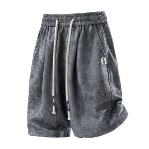 izzue | Summer Lightweight Vintage Tie Dye Loose Breathable Mens Shorts