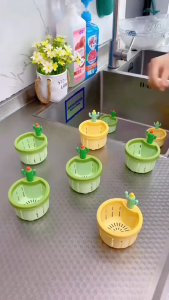 ​Cactus Sink Filter Basket/Garbage Food/Drain Basket Sewer/Anti-Clog/Odor Prevention Net​/​Odor/Insect Prevention Net