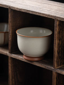 Cốc Trà Gốm Sứ Màu Vàng Tinh Khiết Cốc Trà Đơn Cup Chủ Nhân Bộ Trà Gốm Sứ Cổ Điển Cho Sử Dụng Tại Nhà Và Thương Mại