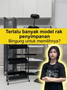 Lemari Dapur Serbaguna Rak Dapur Susun Minimalis Rak Lemari Dapur Kitchen Rack Rak Bumbu Dapur
