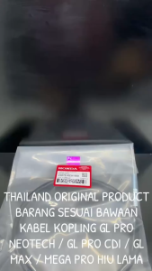 Kabel Kopling GL Pro Neotech / GL Pro CDI / GL Max / Mega Pro Hiu Lama KEH Original Thailand KD734