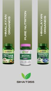 Pure Nutrition Advanced Skin & Joint Support Plant-Based Collagen Builder with B Vitamins - 60 Veg Tablets