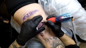 Tattoo Machine With Needle Tattoo Kit: Beginner & Professional Tattoo Equipment