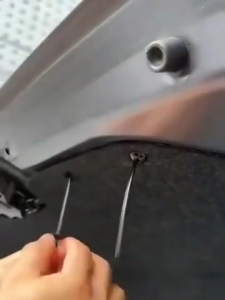 [In stock] 20/50/100pcs Car Wire Tie Straps Nylon Unive-rsal Cable Tie Buckle Adjustable Fixed Latch Ties Fastener