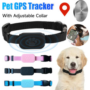 Mini Gps Tracker Smart Bluetooth Locator Child Finder Bag Anti-Loss Pet Adjustable Collar with Tracker for Cats and Dogs