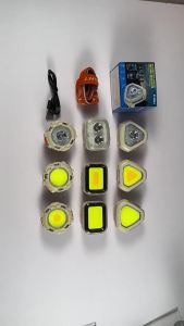 ESMARTER | Đèn Pha LED Sạc Lại Được Siêu Nhẹ Ánh Sáng Trắng Dùng Cho Câu Cá Khẩn Cấp Leo Núi Hoạt Động Ngoài Trời - Chống Nước