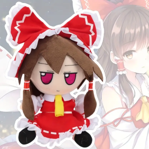 20 ซม.ตุ๊กตาน่ารักในสต็อก fumo × fumo TouHou โครงการ Reimu ตุ๊กตาตุ๊กตา Kawaii ของขวัญเด็กวันเกิด Xmas ของขวัญตกแต่งบ้านสะสม