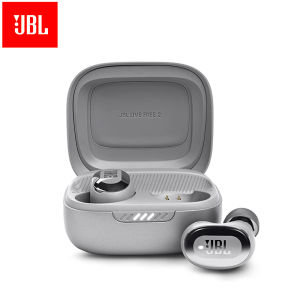 【Local Warranty】JBL Live Free 2 TWS Waterproof Headsets Reduce Noise HiFi Music Earbuds Wireless Headphones Bluetooth Earphones Charging Box for IOS/Android/Ipad