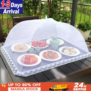 3pcs Foldable Food Mesh Cover Pop-up Picnic Food Tent Covers Anti Mosquito Fly Tent Kitchen Accessories Dust and Insect Proof Food Cover