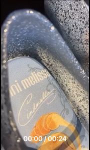 MINI MELISSA ULTRAGIRL PRINCESS CINDERELLA ARIEL ( 22/23 - 30 ) SANDAL FLAT ANAK