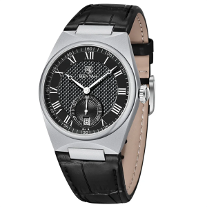 Đồng Hồ Nam BENYAR Cao Cấp Máy Quartz Chống Nước 30M Dây Da Thể Thao Có Đèn Nền Kim Dạ Quang Lịch Tự Động Hiển Thị Tuần Trăng