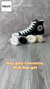 Dây Giày MID BLAZER Thay Thế Cao Cấp Màu Trắng Đen - Dây Giày HYLUX