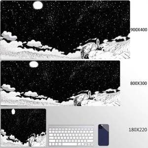Bandai | Mouse Pad Computer Gaming Accessories Varmilo Keyboard MousePad CS GO LOL Mouse Mat Berserk Guts Anime Dywan Gamer Desk Mat