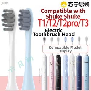 Electric Toothbrush Head Replacement for Sakypro T1/T2/T2pro/T3 Soft Bristle Adult Oral Care Early June Suitable