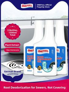 ONEFULL | Drain Odor Eliminator 500g*3 Bottles