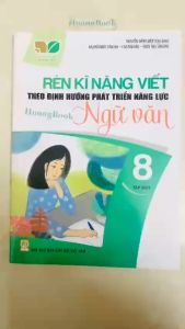 Sách - Combo Rèn kĩ năng viết theo định hướng phát triển năng lực ngữ văn 8 - tập 1 + 2 ( kết nối )