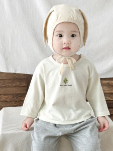 Kids Cotton Base Shirts: Spring & Fall Long Sleeves Fashionable Outer Wear