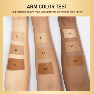 Leg Makeup Long-lasting Waterproof And Anti-Transfer Concealer Even Skin Tone Wheat Tan Brown Liquid Foundation