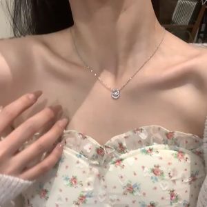 925 Silver Necklace Star Pendant Necklace Women Personality Stainless steel snake bone necklace jewerly Hypoallergenic Necklace Accessories Jewelry Set