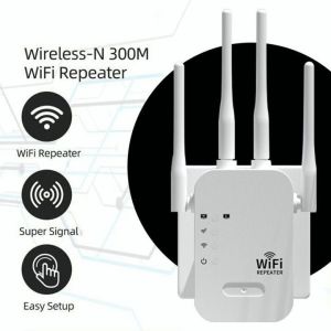 Tombliboos 300M WIFI Repeater Wireless Wifi Range Extender Router Repeater
