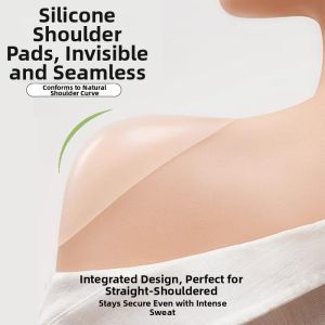 MOULIQIN | Shoulder Pad for Slipping Prevention Anti-slip Invisible Broadening and Thickening Shoulder Pads