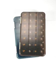 1PCS Weekly Pill Organizer 3/4 Times A Day 7 Day Moisture Proof Pill Box with 21/28 Compartments Large Capacity for Vitamins