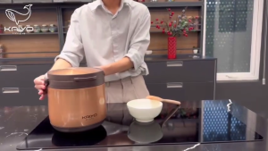 Nồi ủ chân không KAIYO Nhật nồi nấu chậm dung tích 3L 4.5 L nồi ủ KAIYO nổi nấu chậm KAIYO