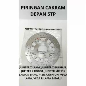 PIRINGAN CAKRAM DEPAN 5TP JUPITER Z F1ZR CRYPTON VEGA JUPITER MX BERKUALITAS ASLI ORIGINAL YAMAHA