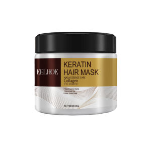 Eelhoe Keratin Hair Mask Collagen Hair Mask for Damaged Hair Treatment Dry Frizzy Hairs Professional Hair Straighten Conditioner Nourishing Restore Hair Soft Smooth Deep Repair Conditioning Argan Oil Treatment for Curly or Straight Thin Fine Hair