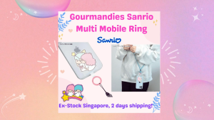 [Direct from Japan] Stock SG: 100% Original Gourmandise Sanrio Characters Multi Ring Twin Stars