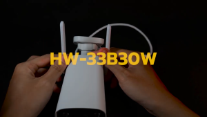 Hi-view กล้อง WiFi รุ่น HW-33B30W 3MP ภาพสี 24 ชม. พูดคุยได้ ดูผ่านแอปมือถือสะดวก