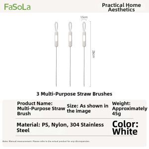 FaSoLa | Straw Cleaning Long Handle Bottle Brush