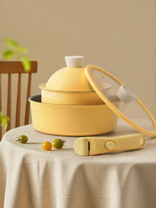 KIMS COOK | Detachable Handle Mini Milk Pot Non-Stick Cookware