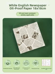 zber | Sandwich and Burger Food-Grade Disposable Parchment