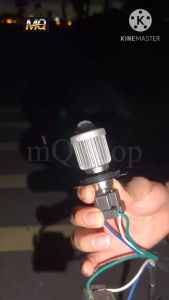 Đèn Pha Bi Cầu H4 2 Mầu Xe Máy Cos Vàng Pha Trắng Sáng Mạnh Ánh Sáng Gom M3MINI
