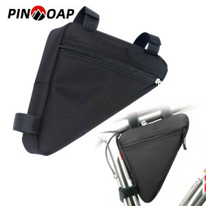Bicycle Large Capacity Triangular Bag Bicycle Storage Bag Waterproof Design Triangle Bag Bicycle Storage Bag Cycling Equipment