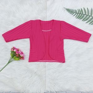 Blazer Anak Perempuan Terbaru Usia 1-7Tahun Bahan Knitt Hornet