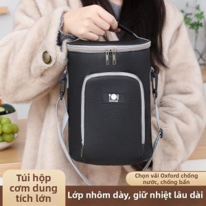 DANBIYIN | Túi Đựng Cơm Bento Tròn Cách Nhiệt