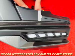 TOYOTA HILUX REVO ROCGUE 2.8 MODELLISTA PP FRONT SKIRT BODYKIT LED DAYLIGHT DRL