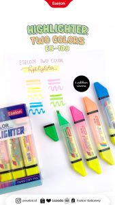 Stabilo 2 sisi warna / Highlighter / Stabilo Eselon ES108