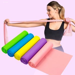 Elastic Yoga Resistance Band for Fitness Sports Stretching Strength Training Shoulder Opening Butt Circle Hip Resistance Training