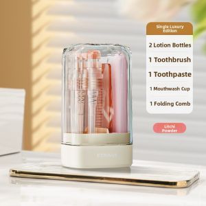 Travel Kit for Couples and Children - Mini Portable Toothbrush Toothpaste and Cup Set ETRAVEL
