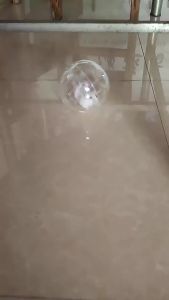 Hamster Exercise Ball Pet Toys Clear Cute 4inch Rolling Ball Running Wheel for Relieving Boredom Cage Accessories Chinchilla